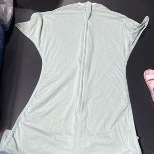 Large Mint Greeb SleepingBaby Zippadee zip